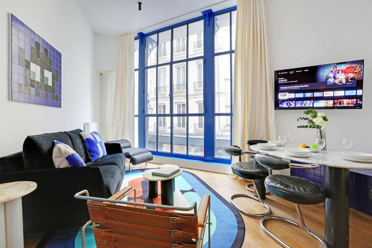 Apartamento Stylish Parisian Loft 1br6p - Sentier Center *