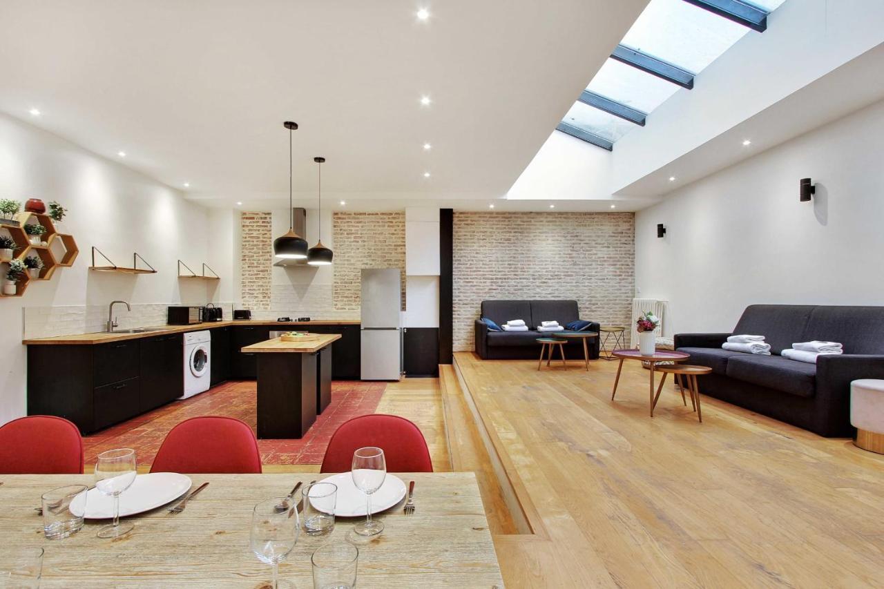 Apartment Charming - Buttes Chaumont 10p3br Paris