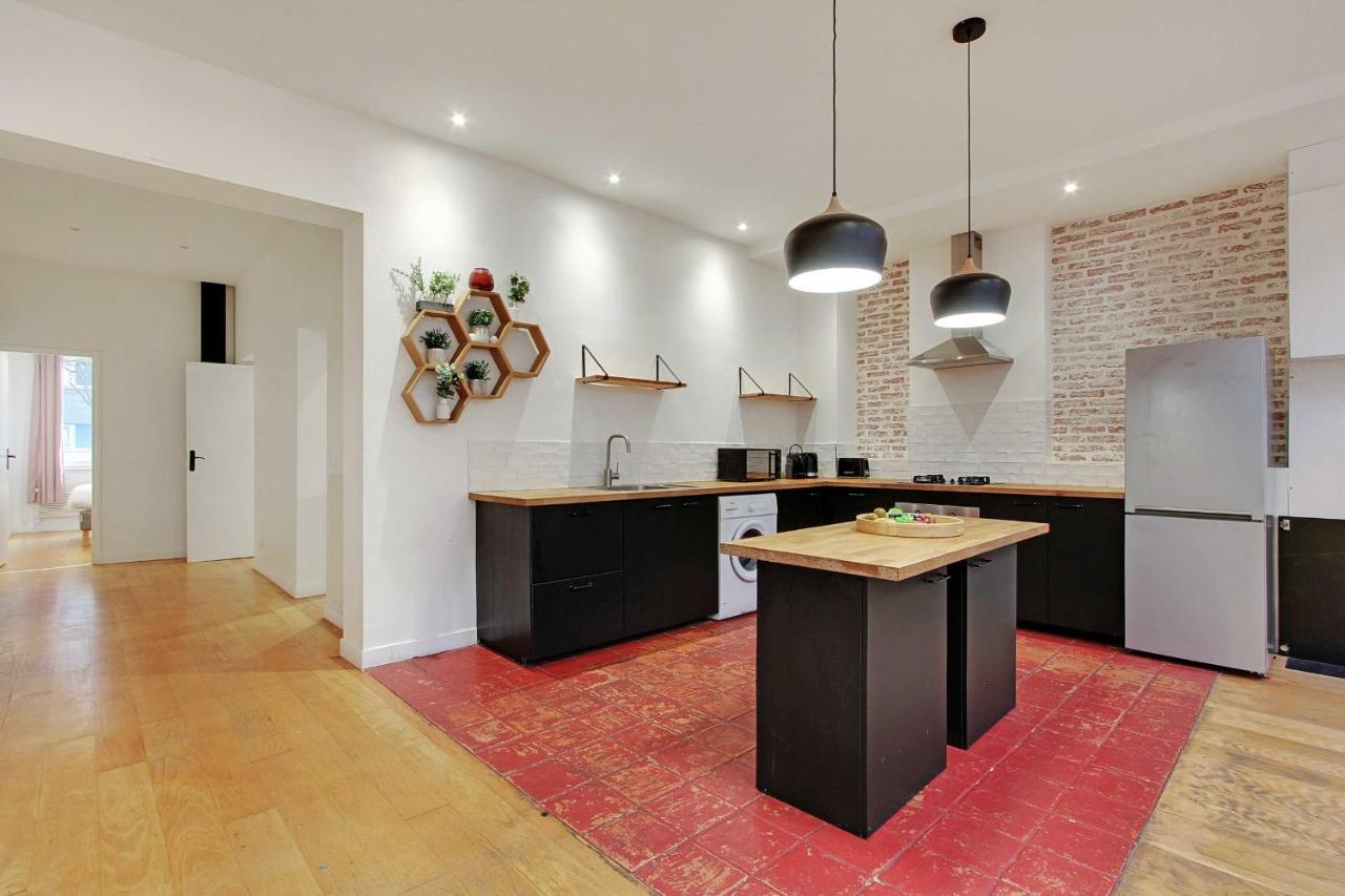Apartment Charming - Buttes Chaumont 10p3br Paris