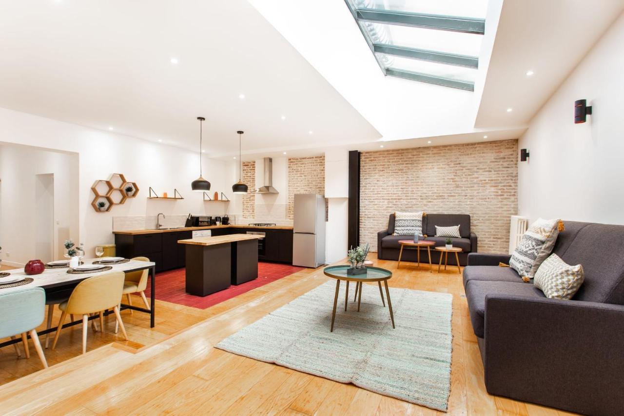 Apartment Charming - Buttes Chaumont 10p3br Paris