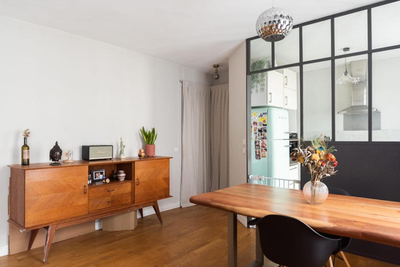 Very Bright Cocoon Near Buttes-chaumont Appartement
