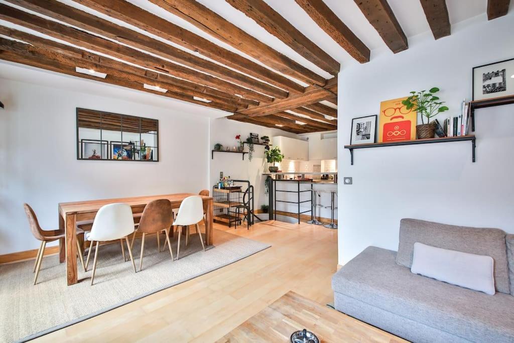 Apartamento Typical Parisian Duplex#4pers#le Marais