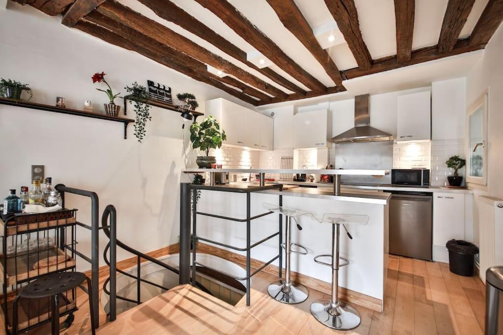 Apartamento Typical Parisian Duplex#4pers#le Marais