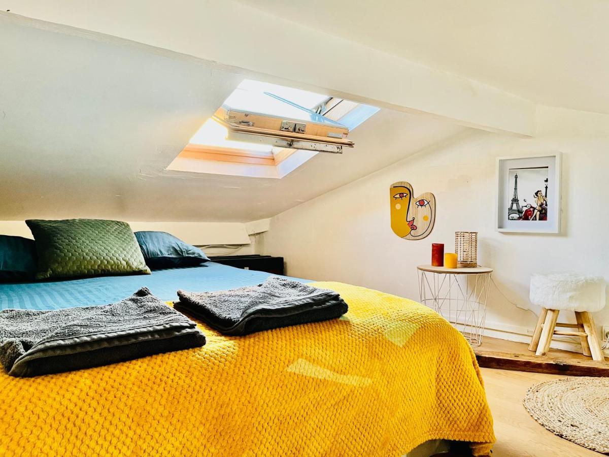 Hospedagem domiciliar Parc Buttes Chaumont - Studio Mezzanine