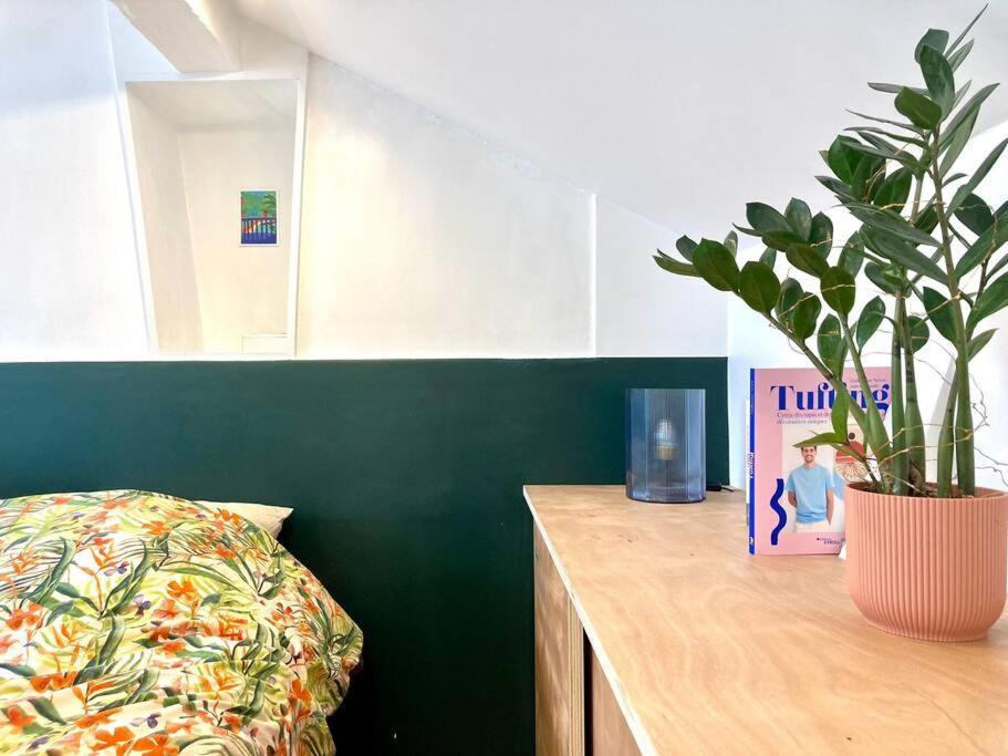 Chez Valentine Au Coeur Des Buttes Chaumont Et Belleville Apartamento