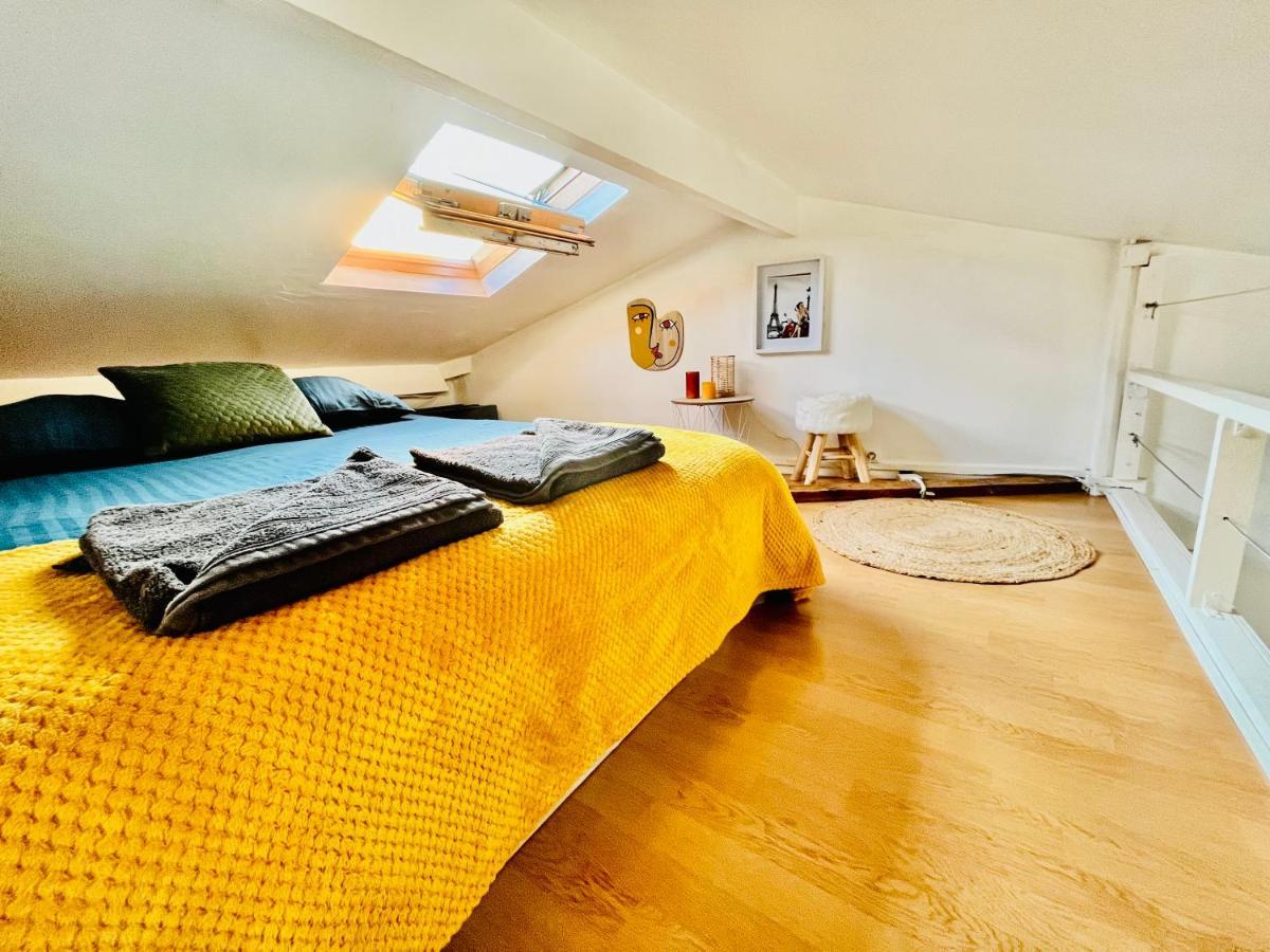 Hospedagem domiciliar Parc Buttes Chaumont - Studio Mezzanine