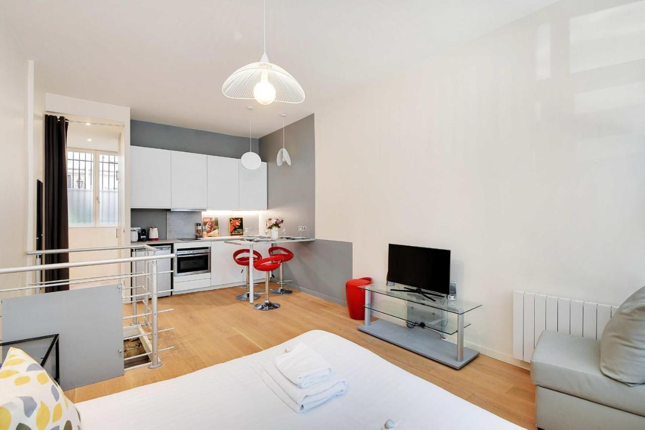 Appartement Charming Refurbished Studio -maraisbeaubourg *