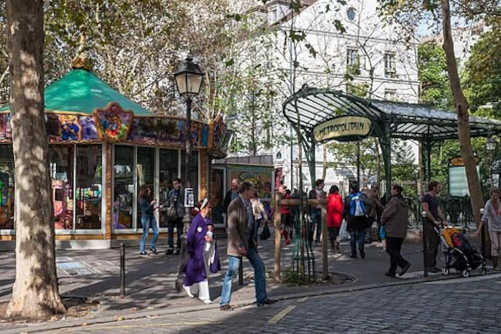 Apartamento Luxuriant Oasis 1br In The Heart Of Montmartre