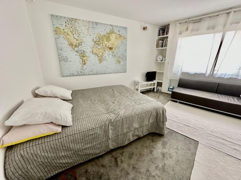 10 Canal, Studio Au Calme, Piscine Solarium Apartamento