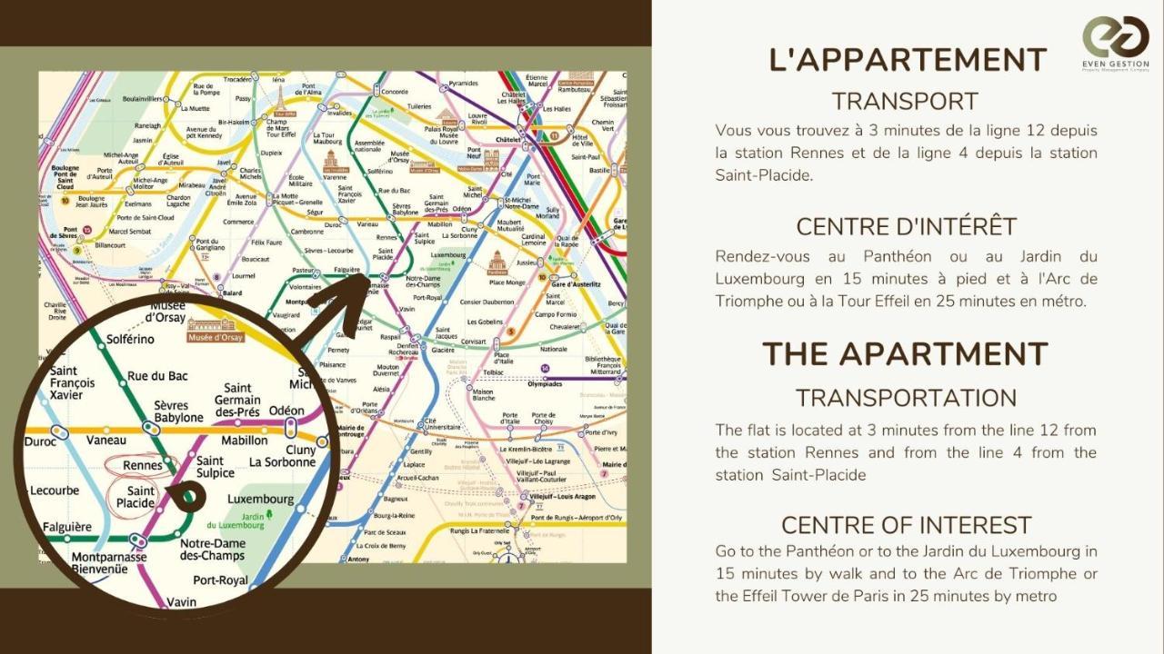 Grand Confort#st Germain-montparnasse#4p Apartamento Paris