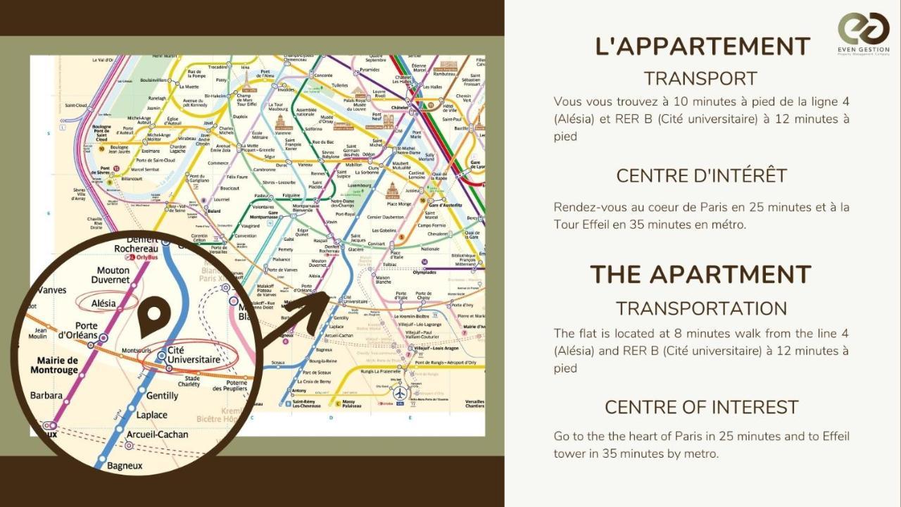 Apartamento Cosy Independant Proche Gare Et Jardin *