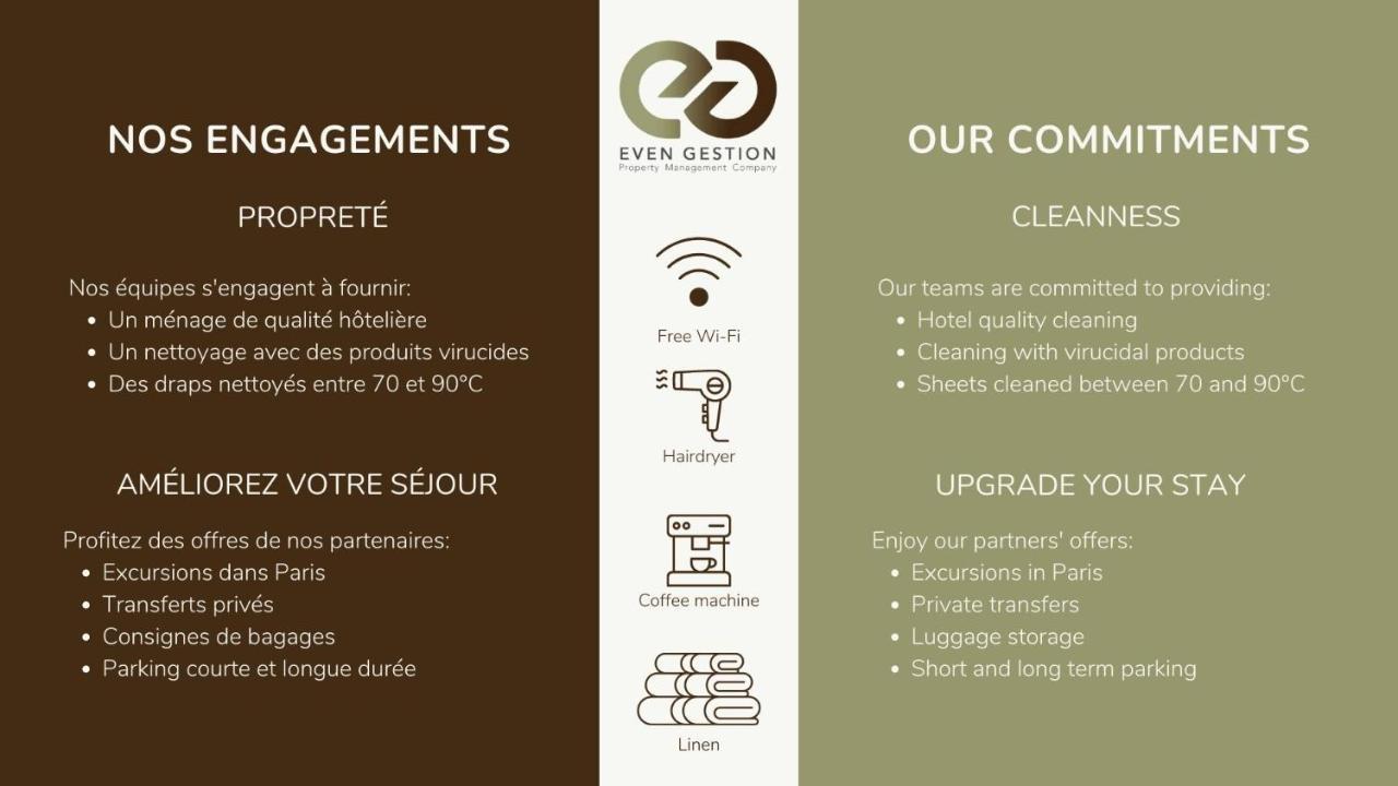 Apartment Luxueux Duplex 6 - 8pers - Full Equipped - Republique *