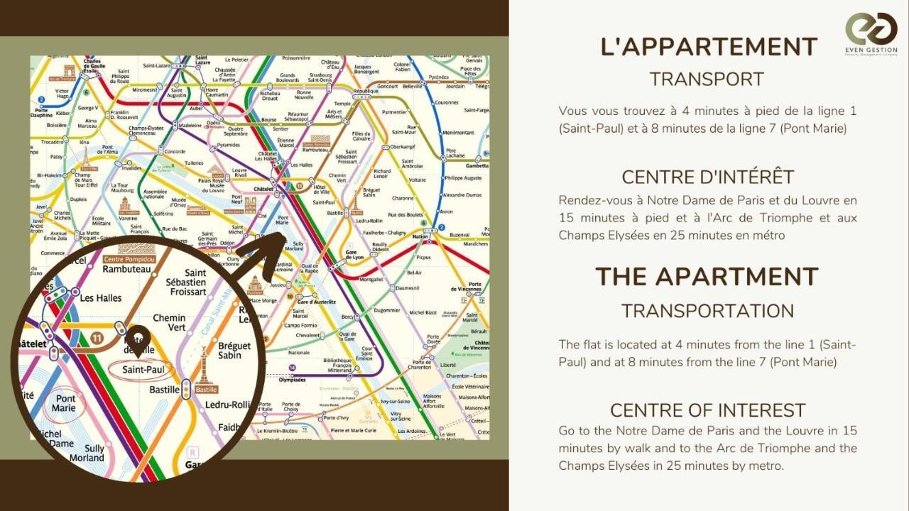 New&renovated Cosy Flat In The Marais !!! 4pers * Paris