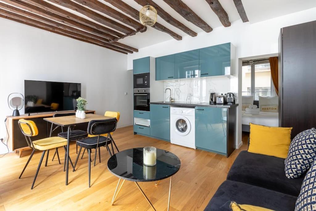 Appartement Grands Boulevards 22 : Cosy 1br-4p