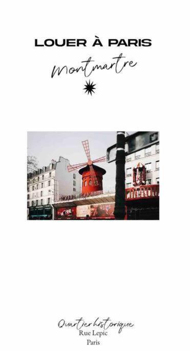 Lepic, Luxury Flat In Montmartre With Private Terrasse-appartement Entier Apartment *