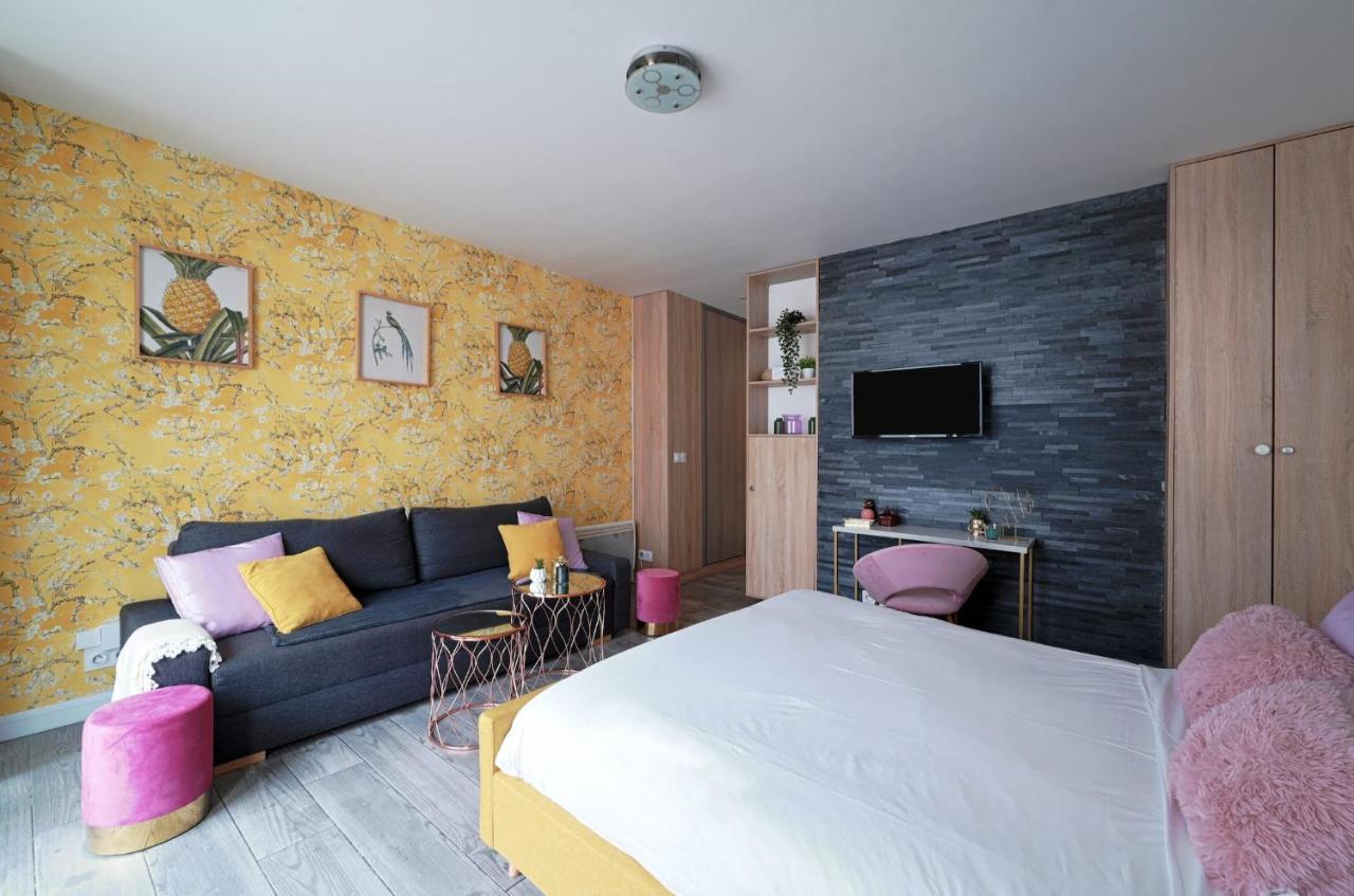 Apartamento La Vie En Rose Modern Fresh Studio - Francois Mitterand Library *