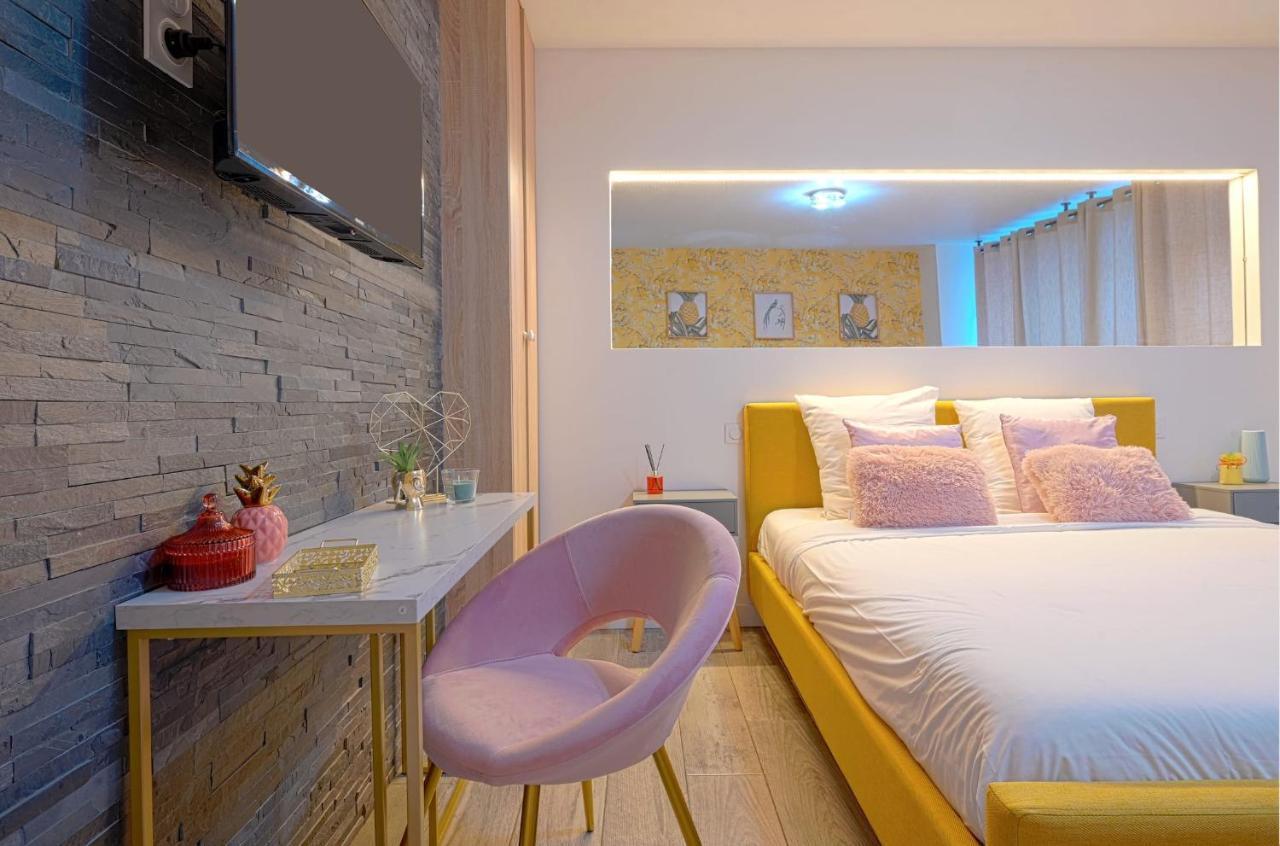 La Vie En Rose Modern Fresh Studio - Francois Mitterand Library Apartamento Paris