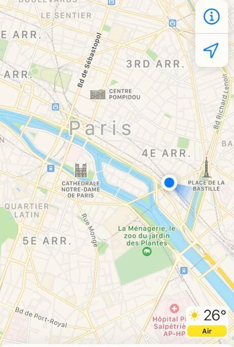 Apartment Le Nid D'aigle Le Marais Bastille