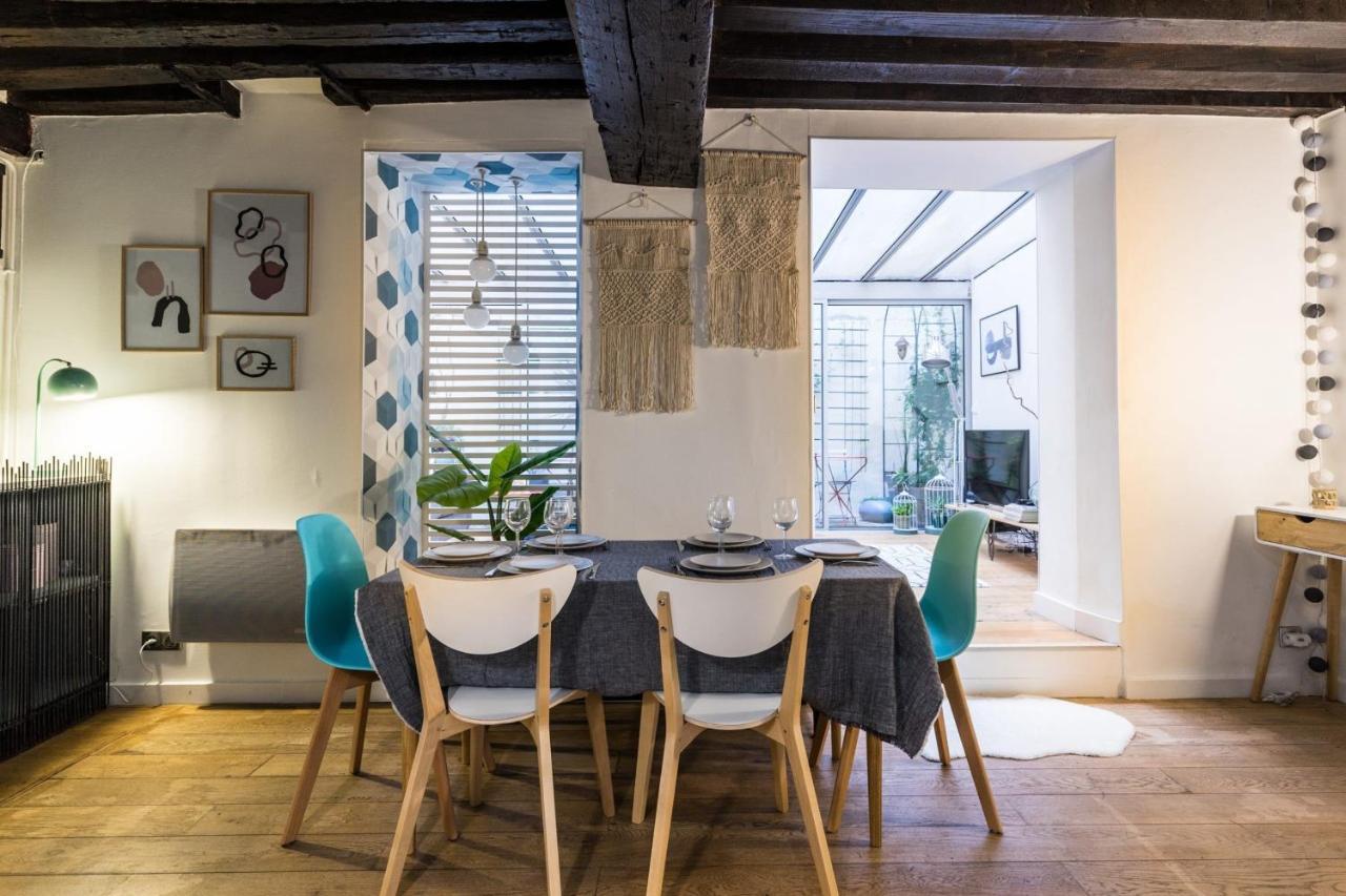 Chic Avec Patio - 2br 6p - Le Marais Apartamento *