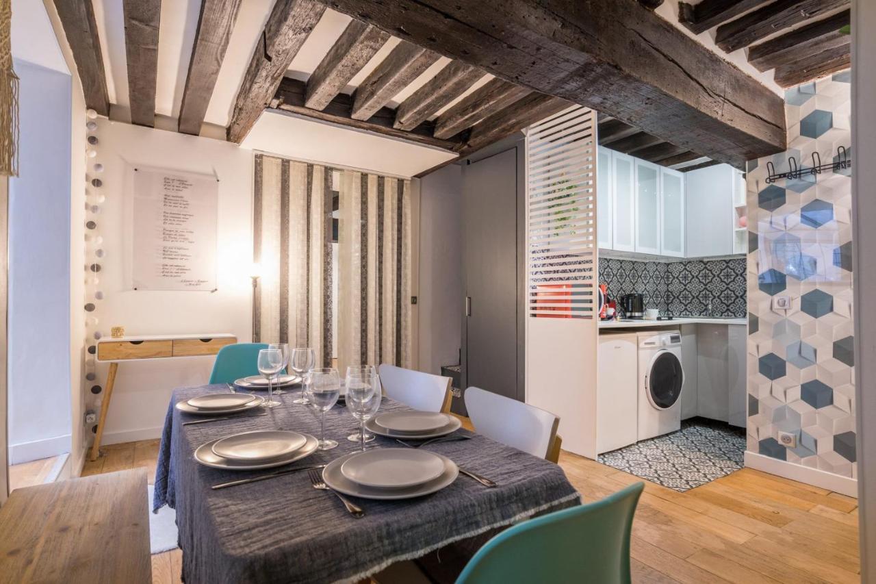 Apartamento Chic Avec Patio - 2br 6p - Le Marais