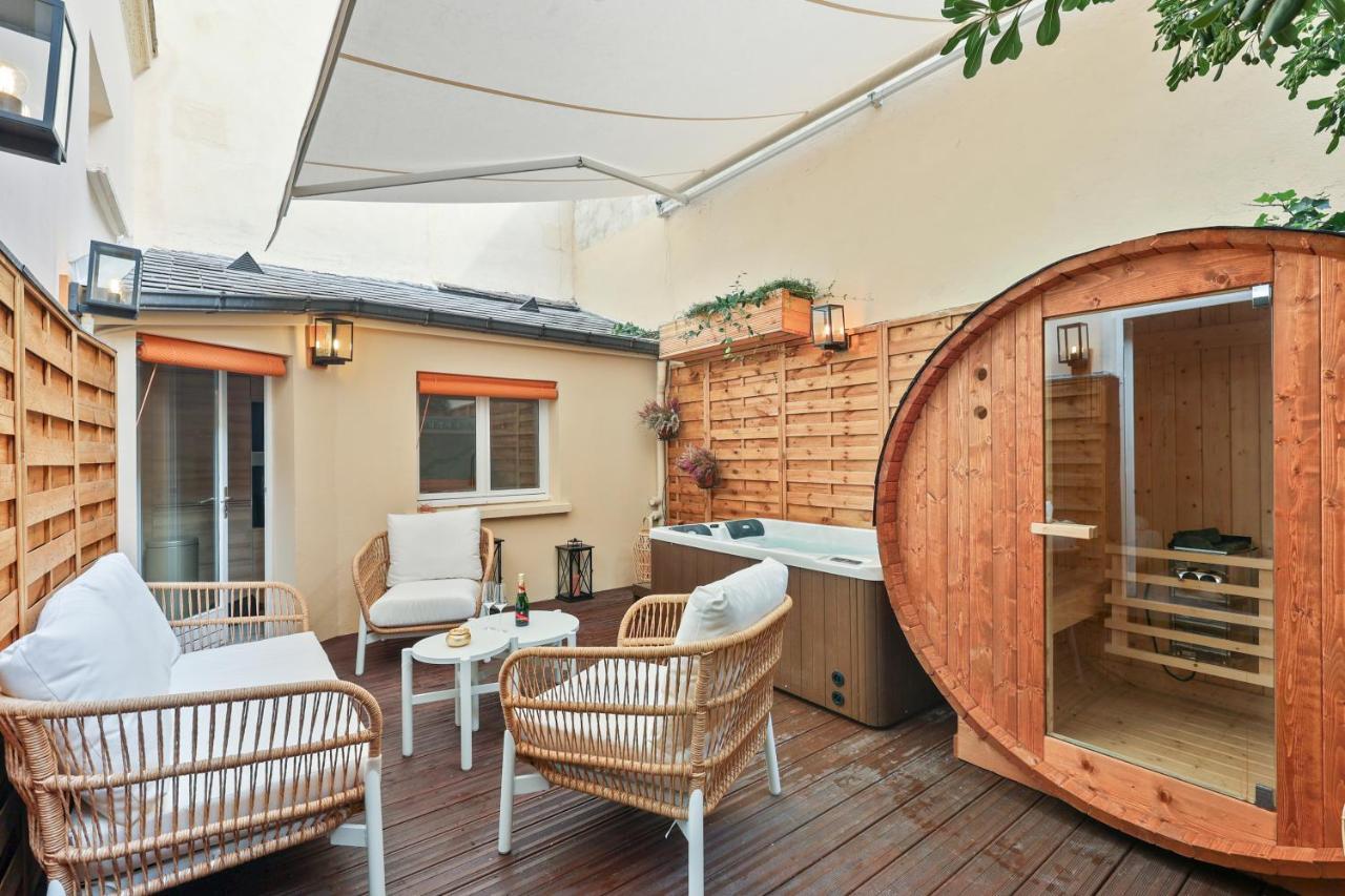 Luxueuse Avec Jardin Prive Sauna Et Jacuzzi Apartamento *