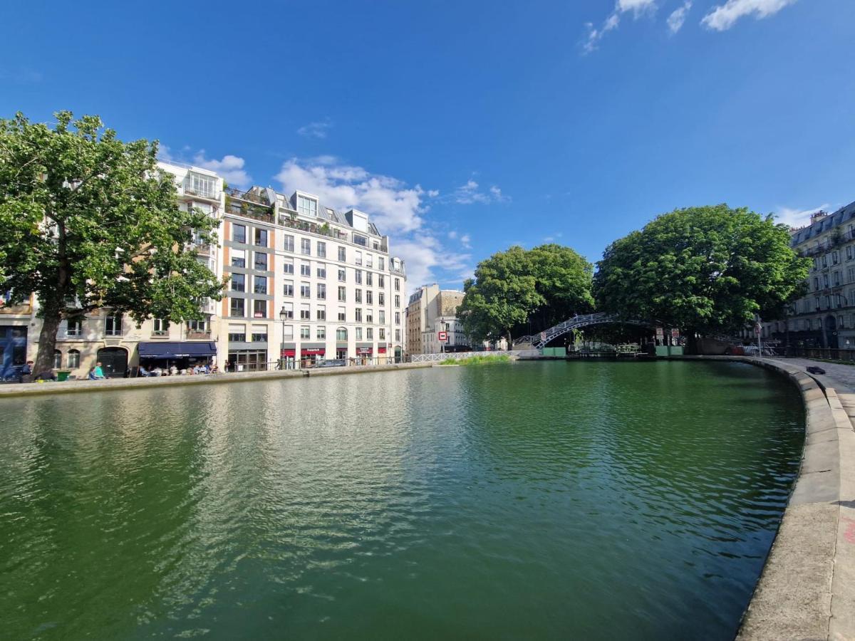 Apartment Art Deco Loft - 2br And 2ba Near Canal Saint Martin Paris