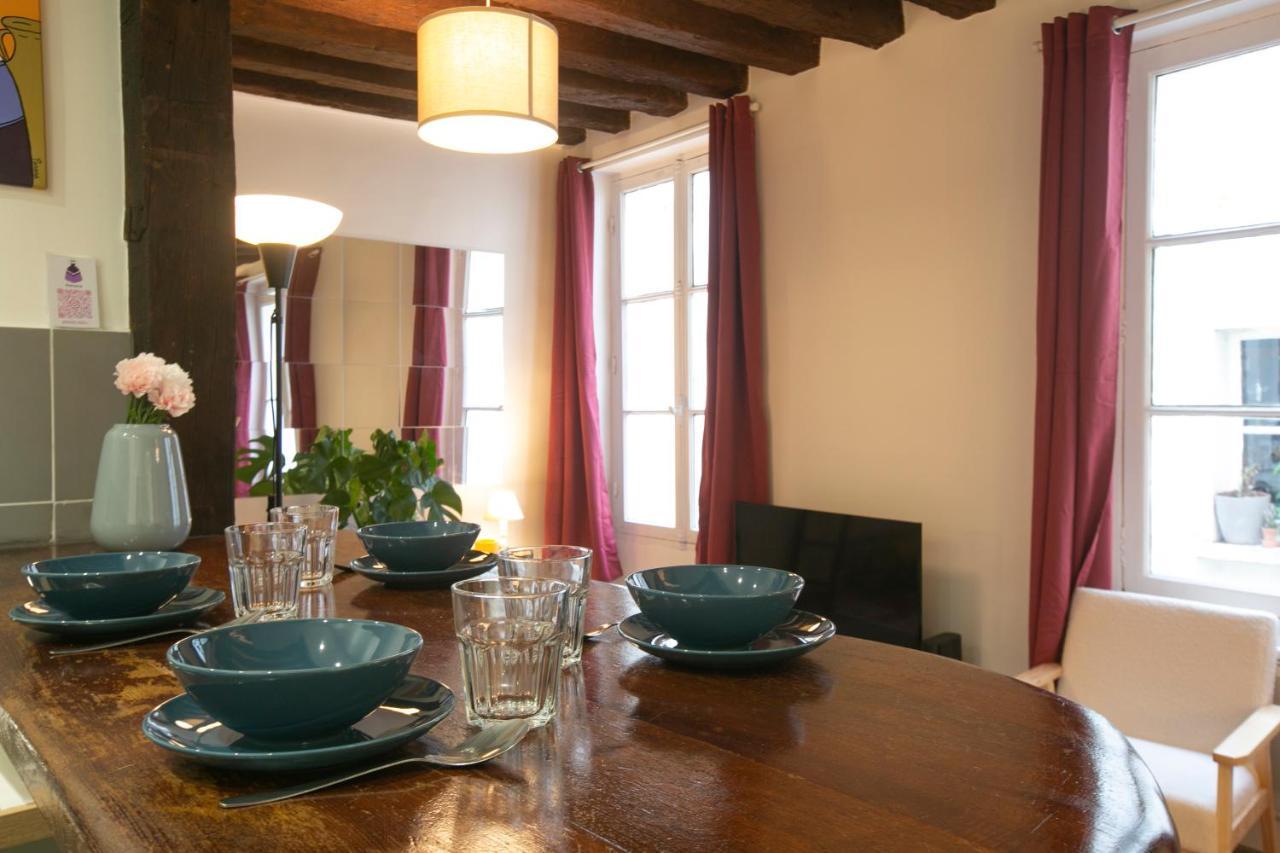 Apartamento Authentic In Center Of Parisian Marais