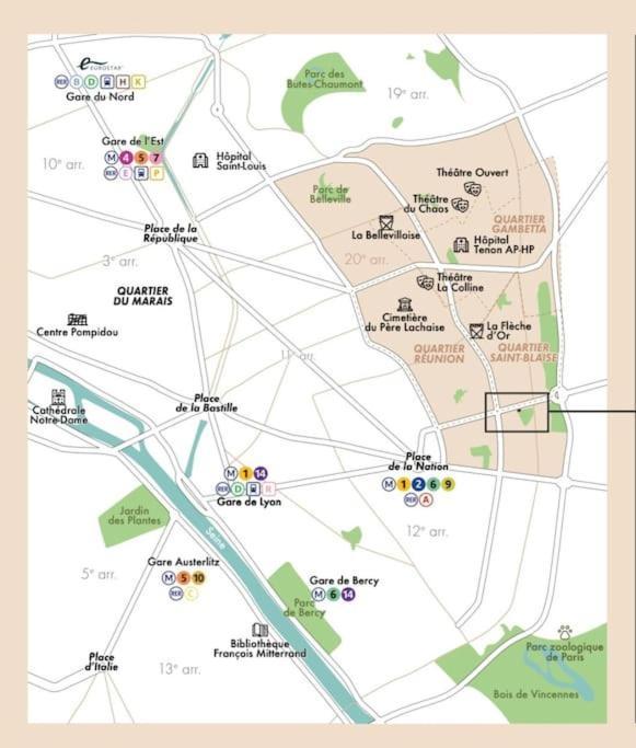 Canopee, Paisible, Chaleureux, Lumineux, Balcon Apartment Paris