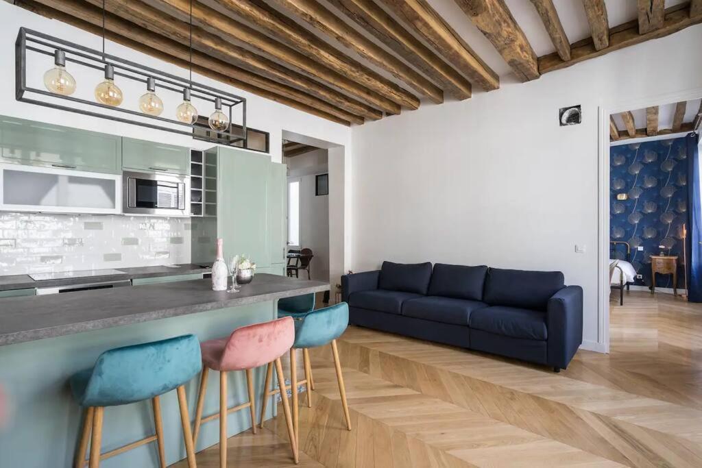Typical Parisian Flat#3bedrooms#opera#louvre * Paris