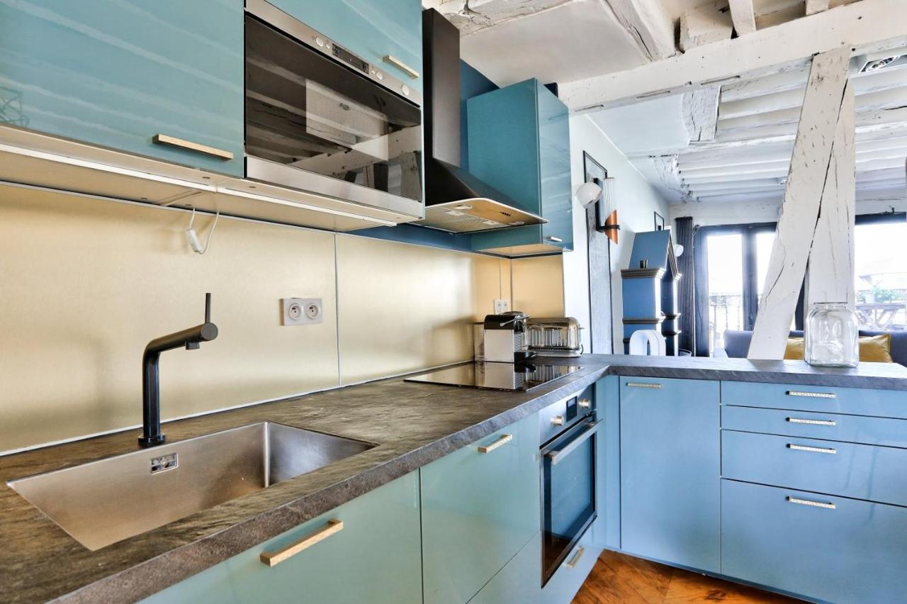 Appartement Le Marais Superb Terrace Free Netflix