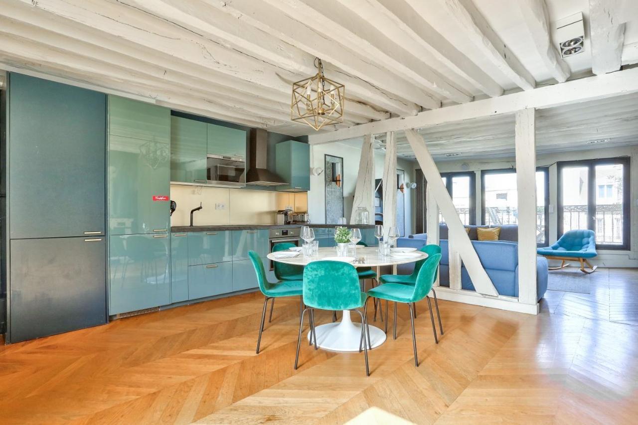 Le Marais Superb Terrace Free Netflix Appartement Paris