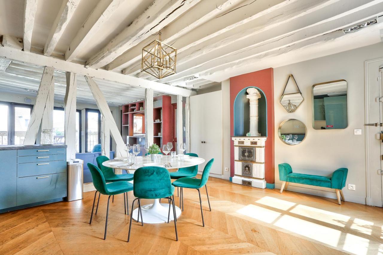 Appartement Le Marais Superb Terrace Free Netflix