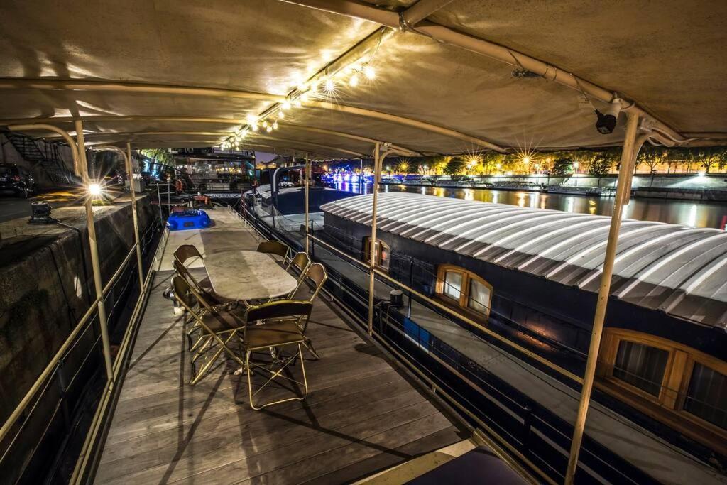 Classic Riverboat In The Center Of Paris