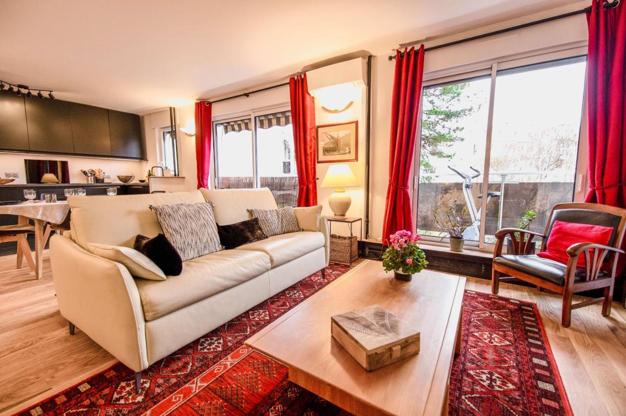 Paris-daumesnil - Grand 2 Pieces 4 Etoiles De Charme Sur Jardin - 61m2, Pour 4p - Large 4 Star Charming 1 Bedroom For 4 With Ac Apartamento Paris