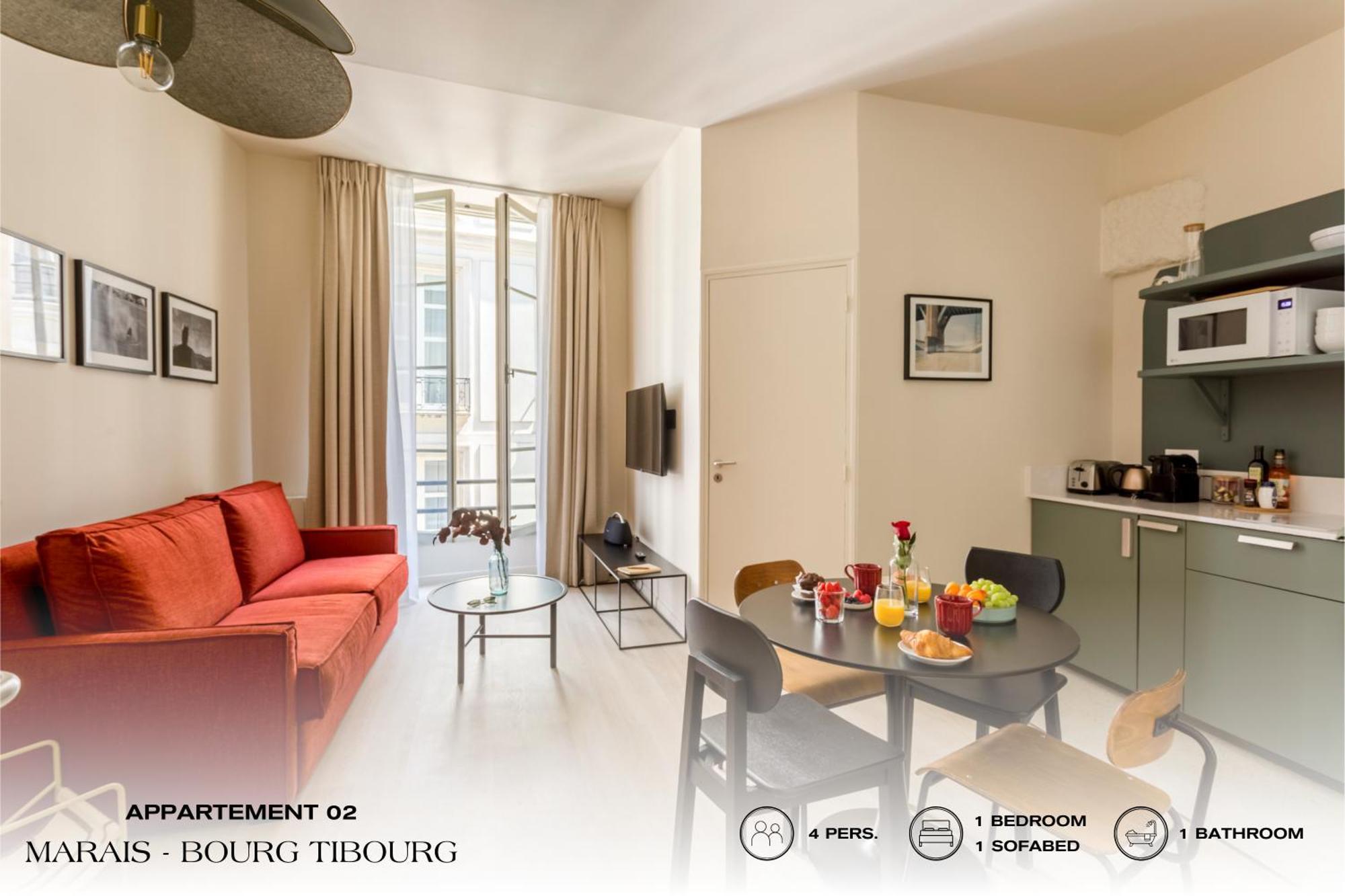 Beauquartier - Marais, Bourg Tibourg * Paris