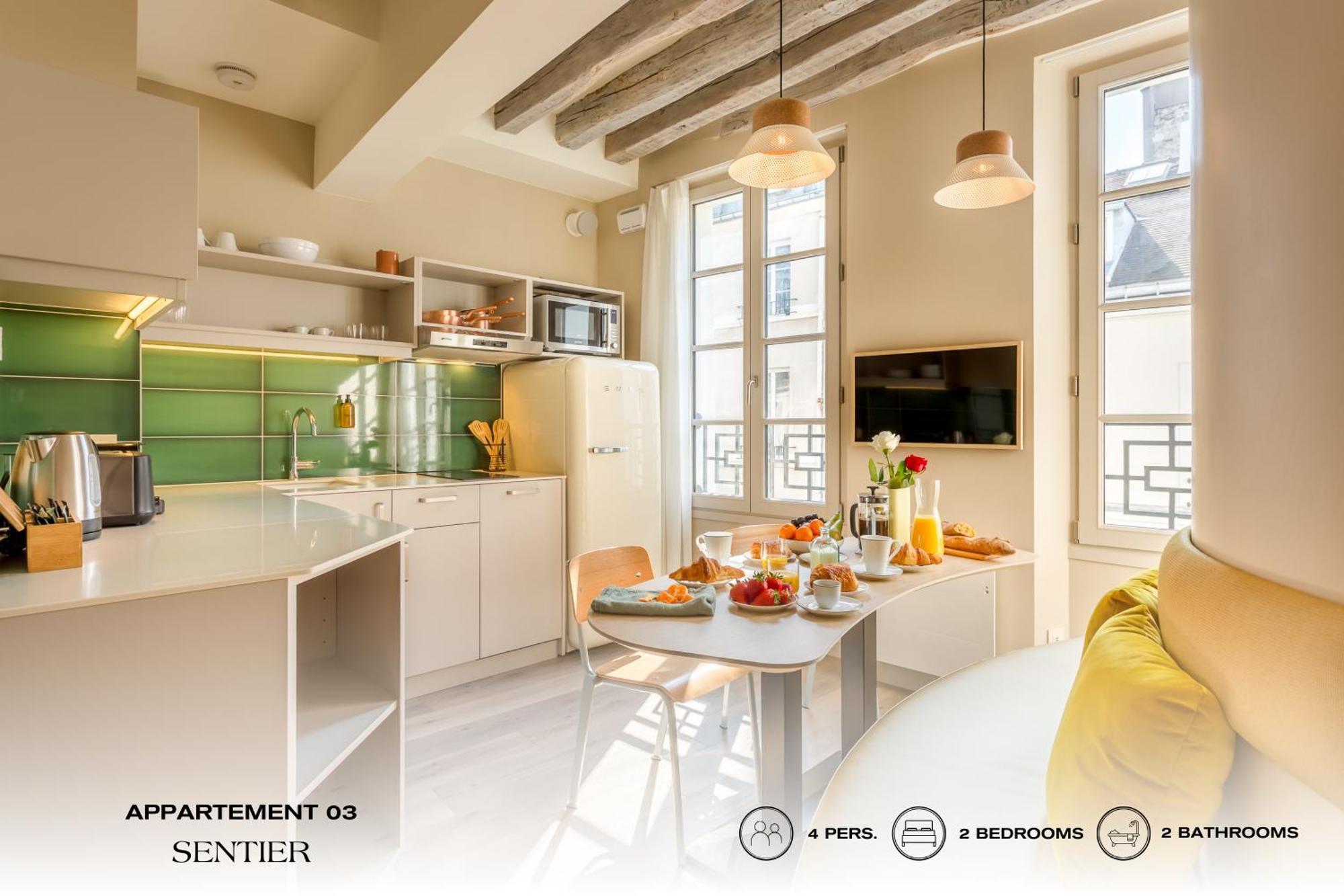 Apartamento Beauquartier - Sentier *