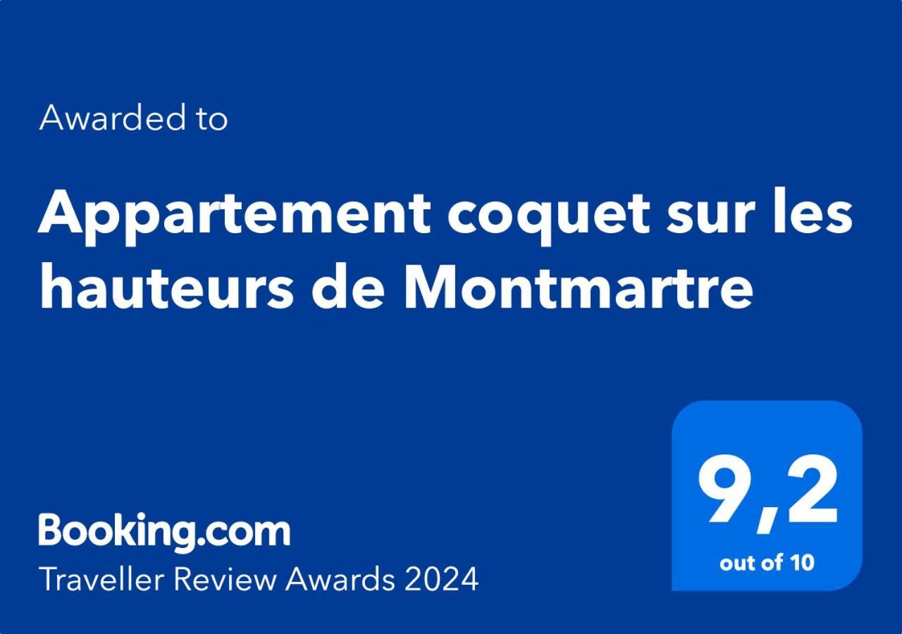 Apartment Coquet Sur Les Hauteurs De Montmartre Paris