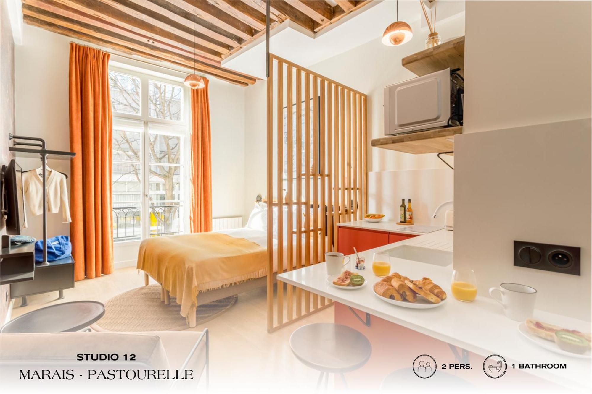 Apartment Beauquartier - Marais, Pastourelle Paris