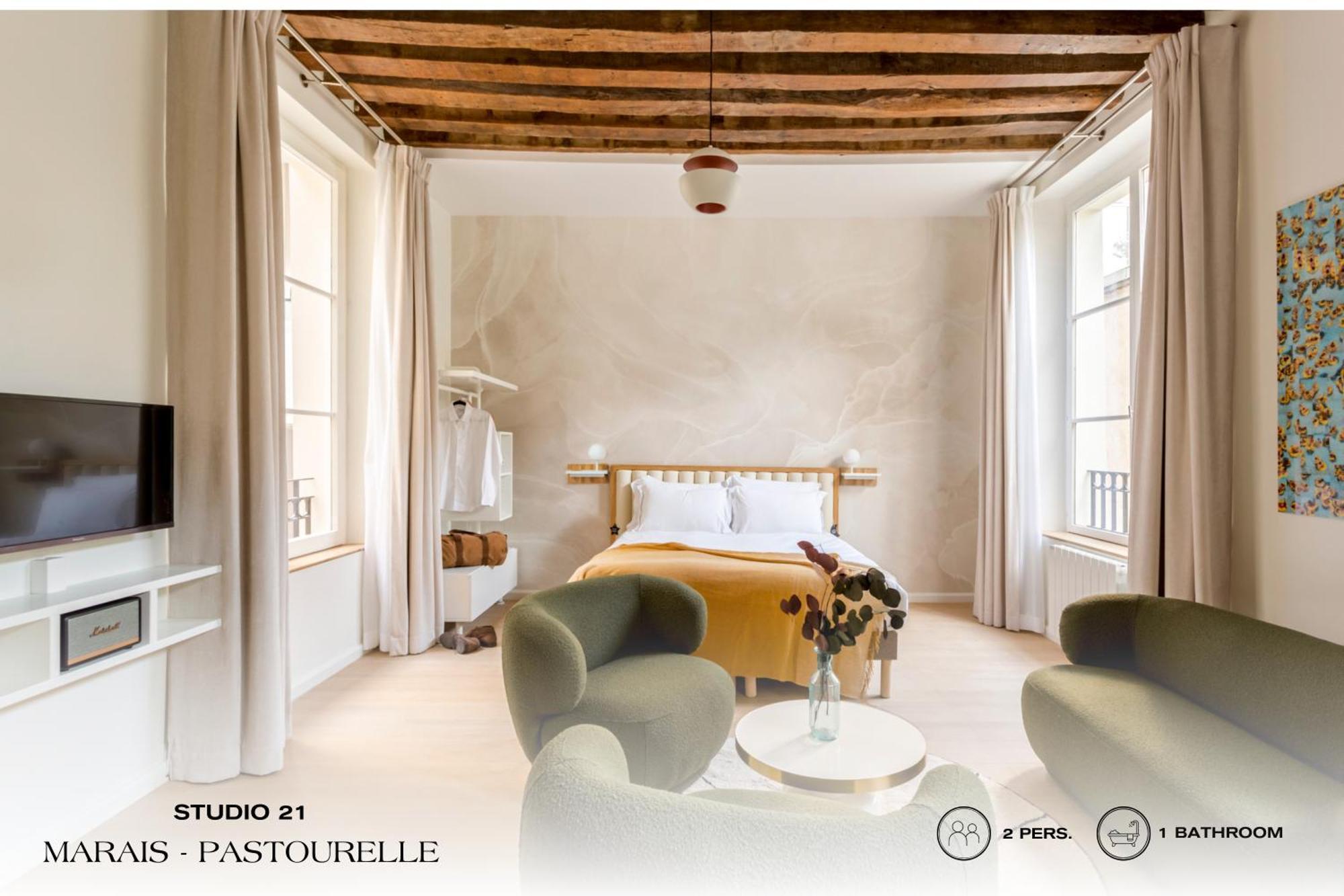 Beauquartier - Marais, Pastourelle Apartment *