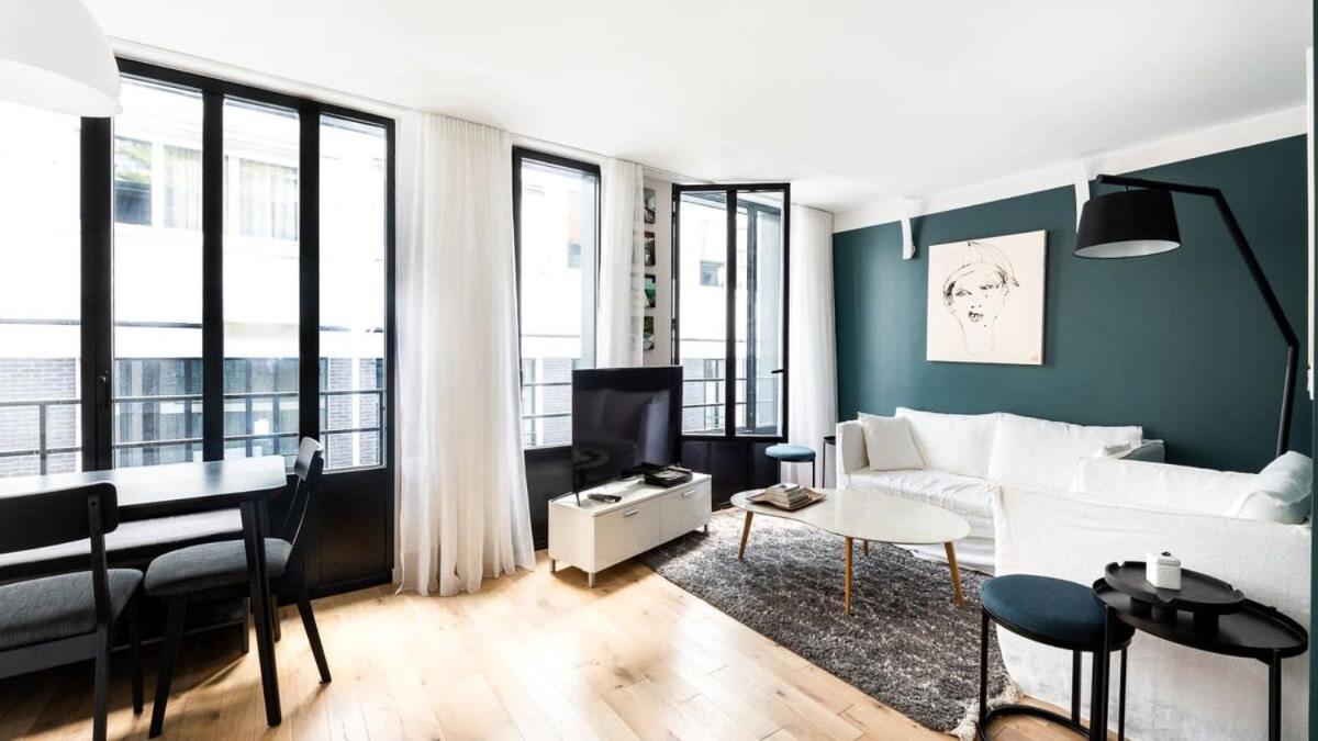 Apartamento Bright & Renovated 3bd For 8 Guests In Le Marais!