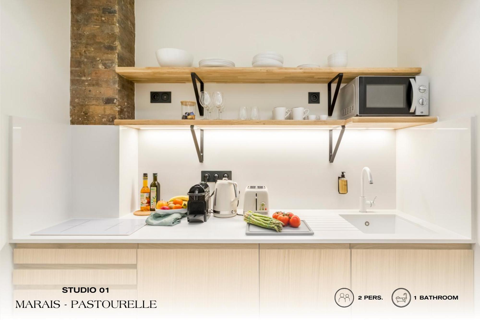 Beauquartier - Marais, Pastourelle Apartment *