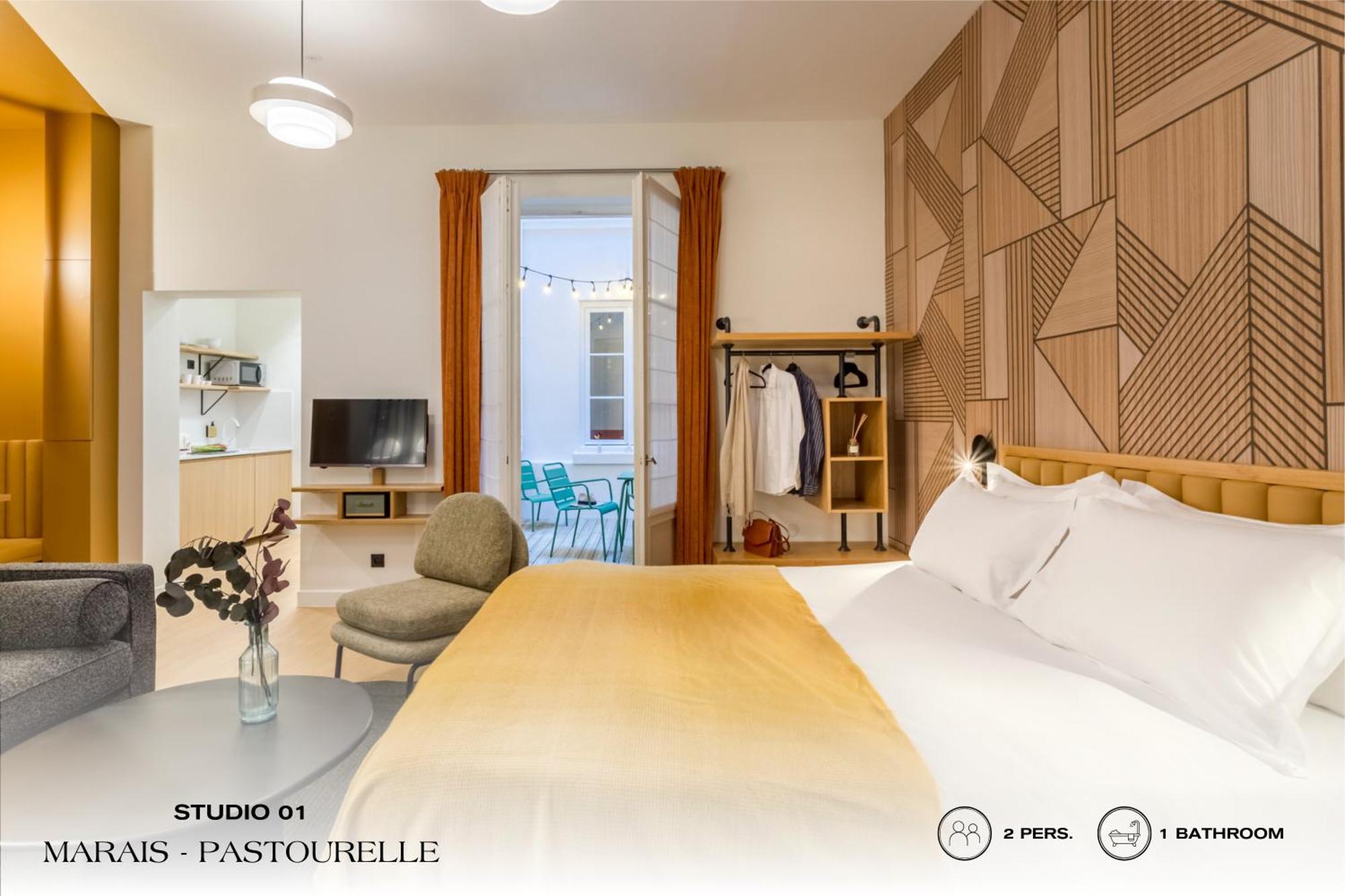 Apartment Beauquartier - Marais, Pastourelle Paris