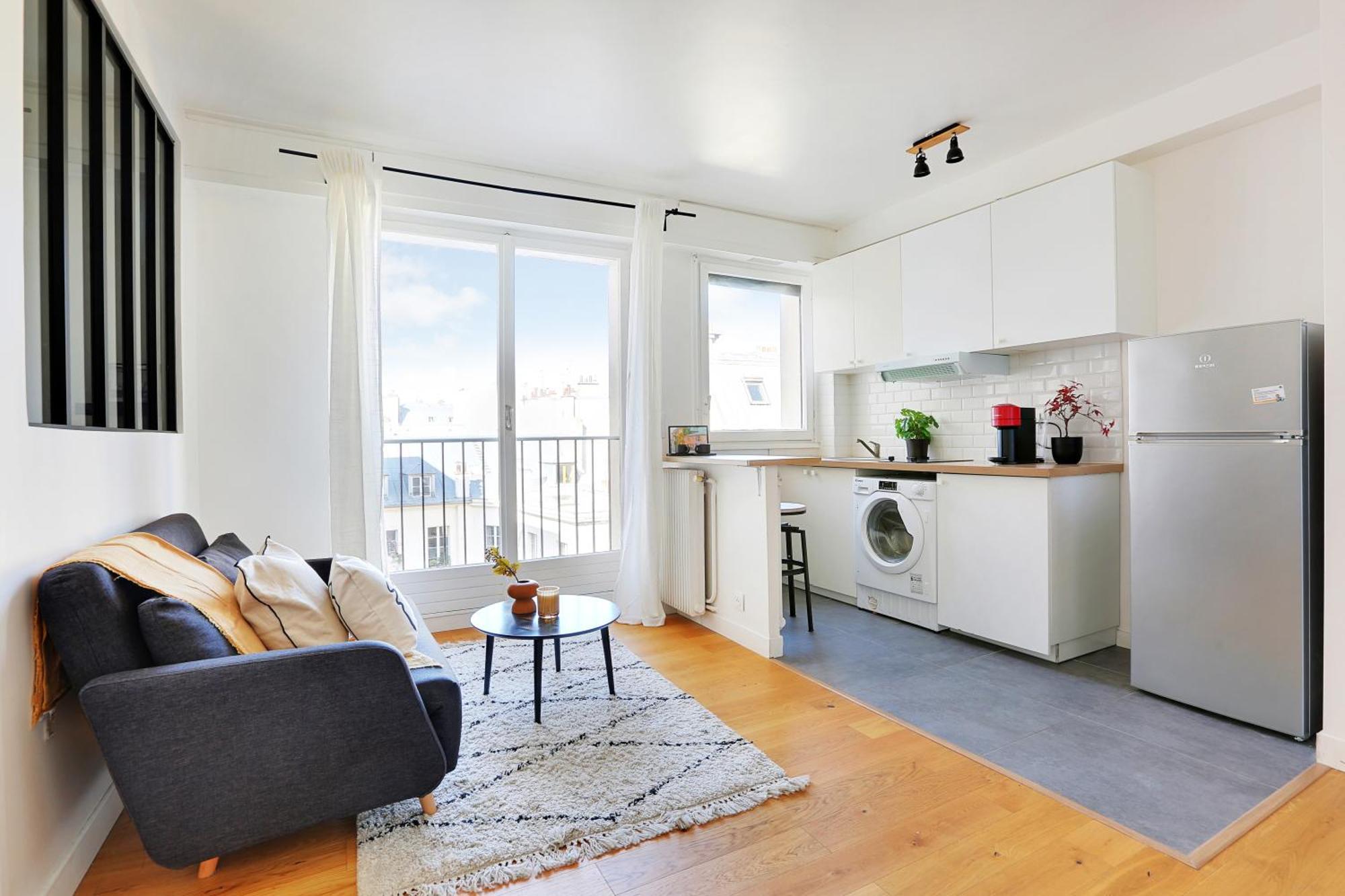 Flat Folies Bergeres - Bail Mobilite - Imhost Apartment