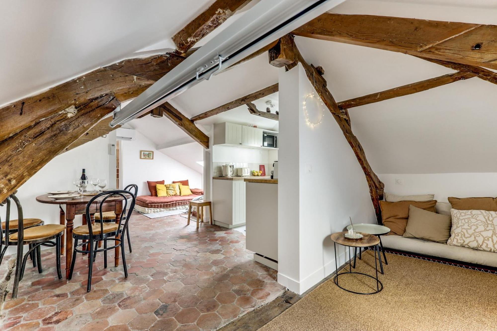 De Charme Sous Les Toits Appartement Paris