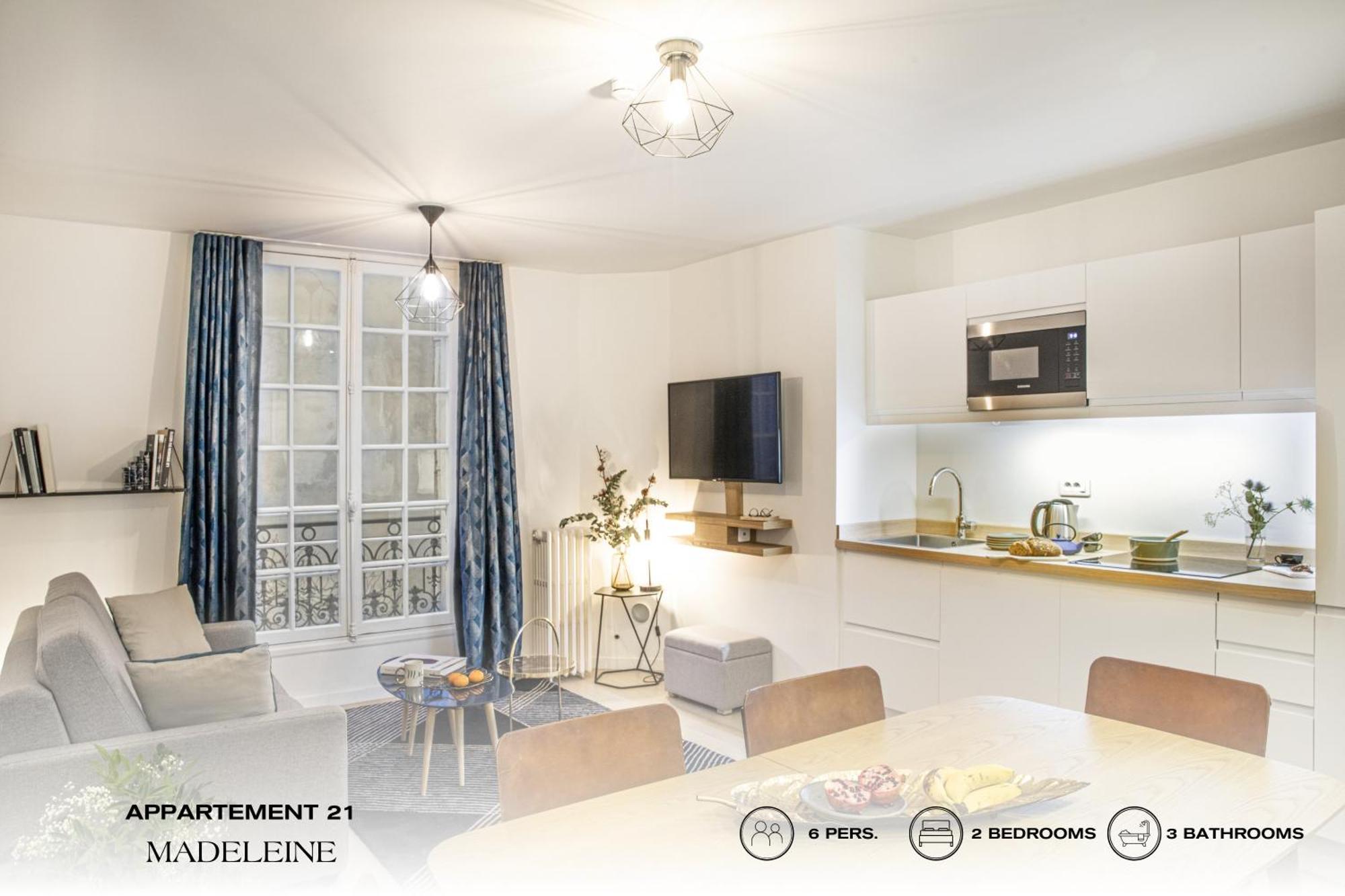 Apartamento Beauquartier - Madeleine Paris