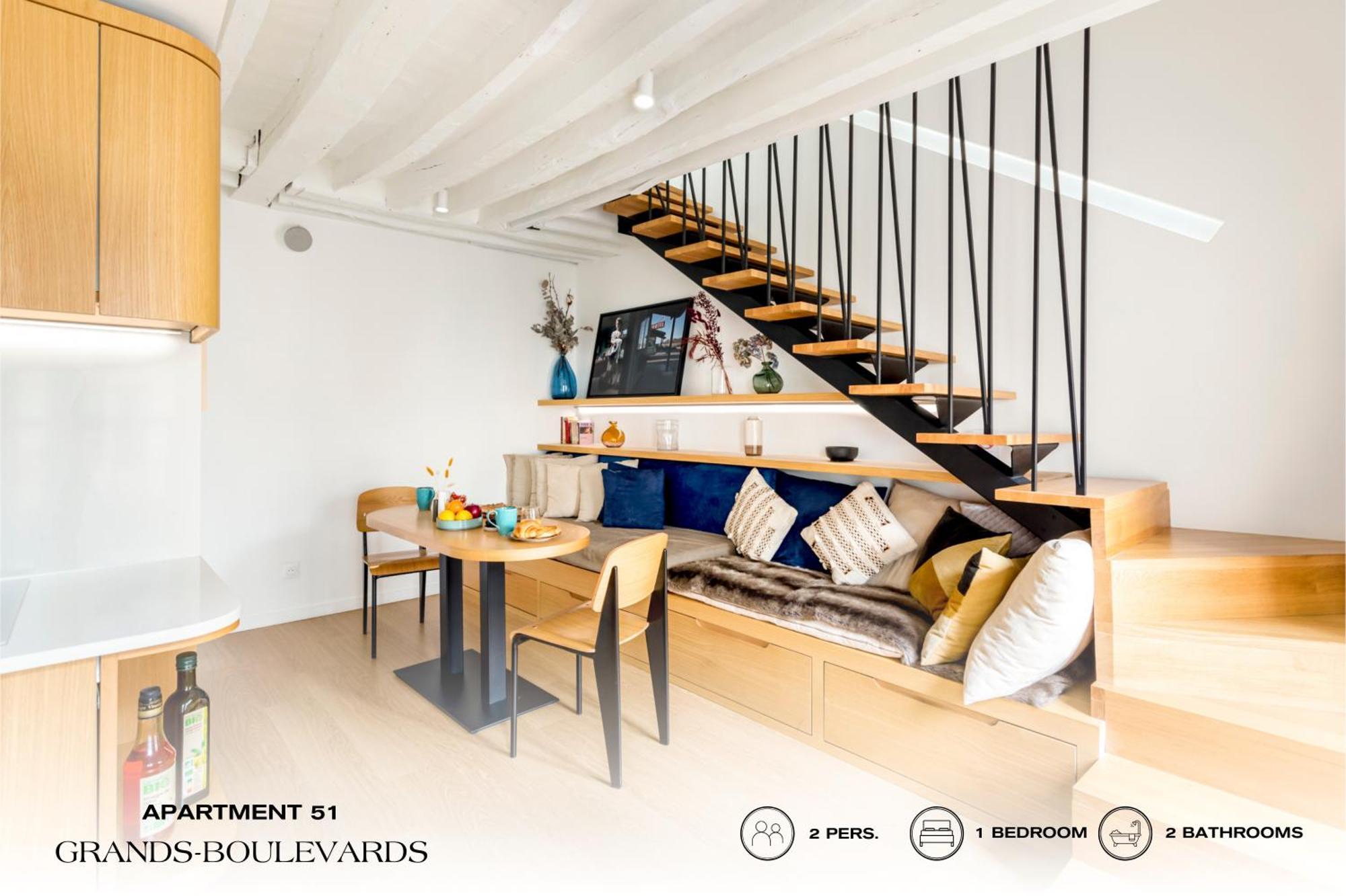 Beauquartier - Grands Boulevards Apartment Paris