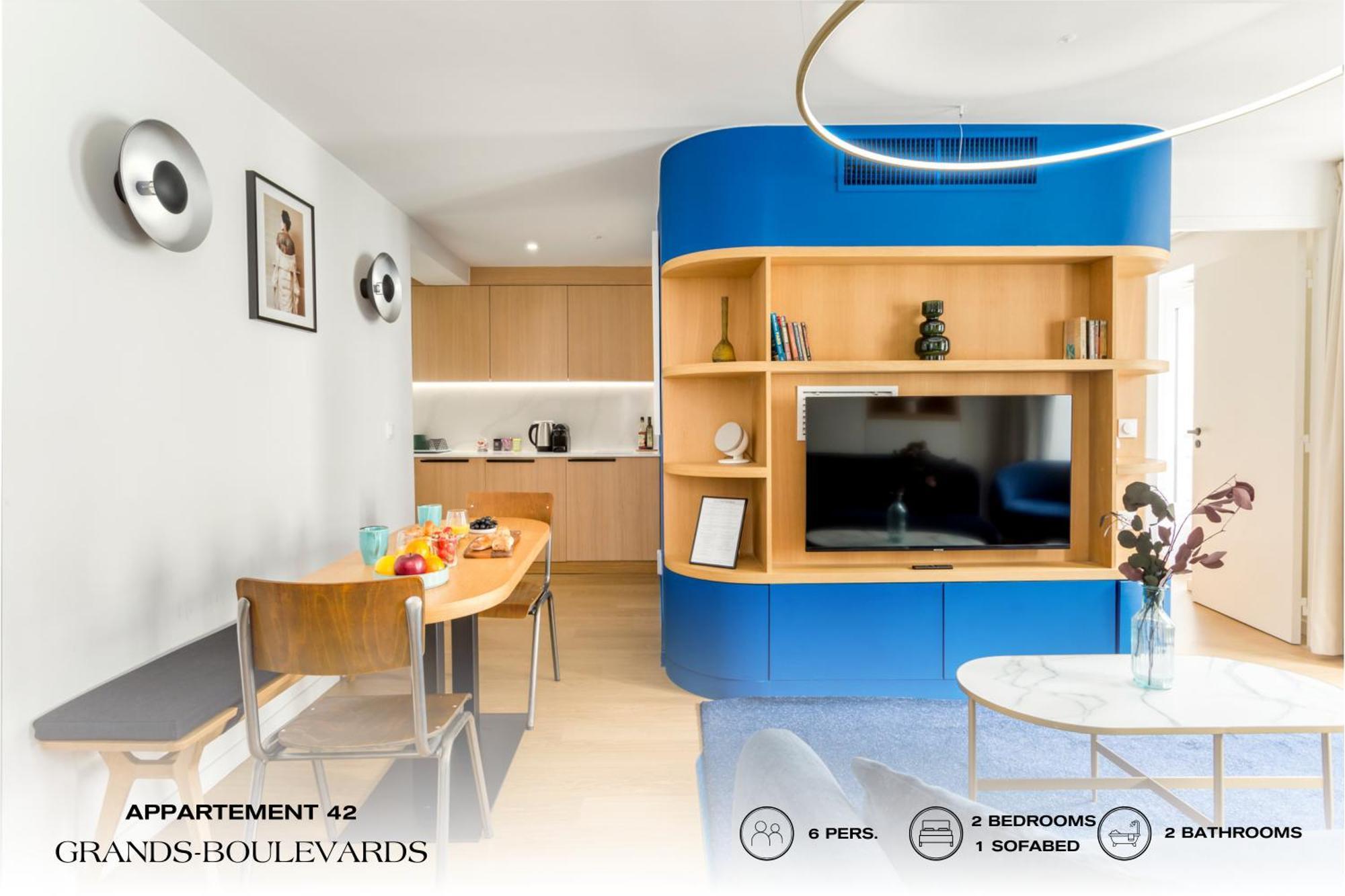 Apartment Beauquartier - Grands Boulevards *