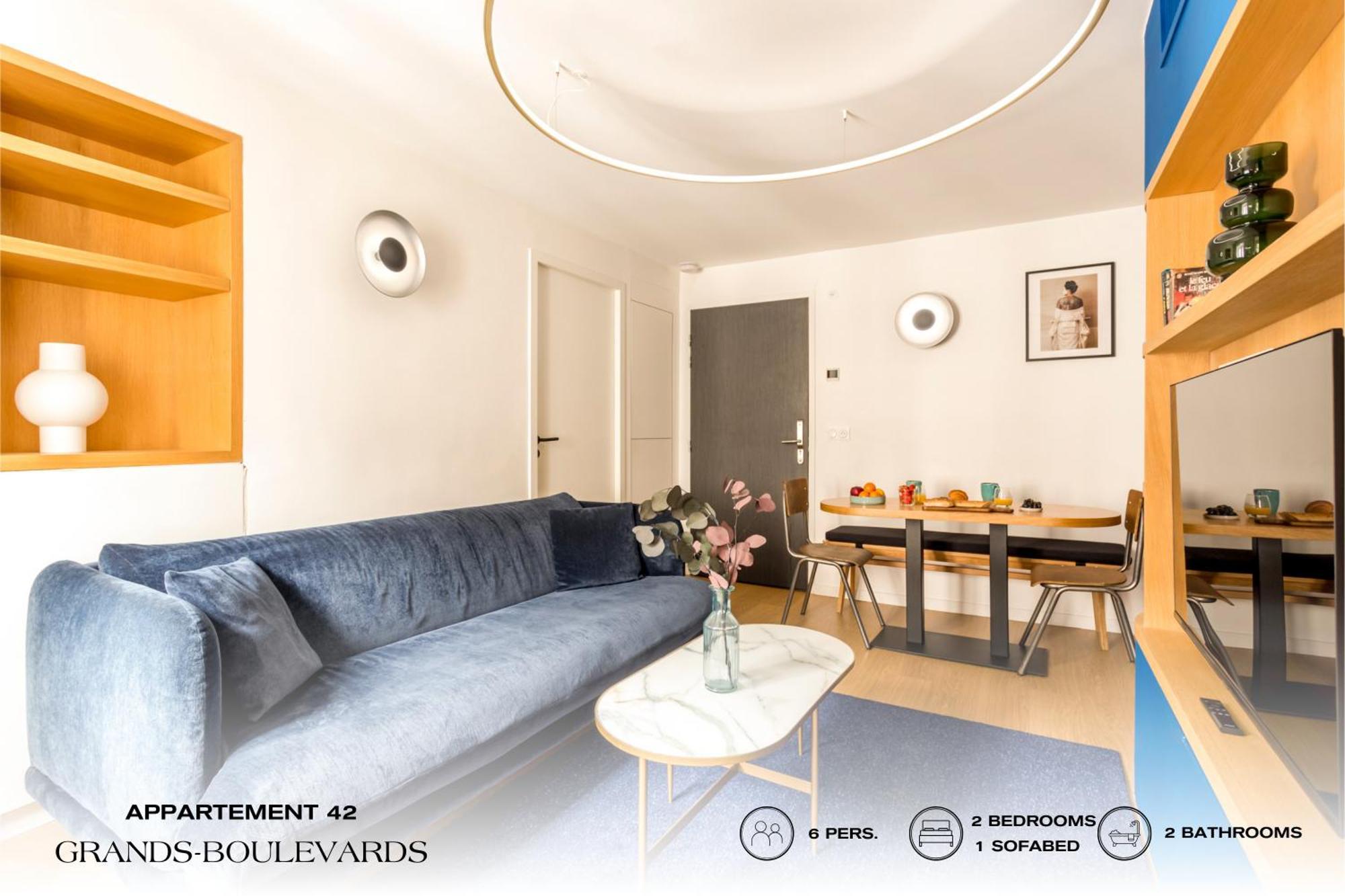 Beauquartier - Grands Boulevards Apartment Paris