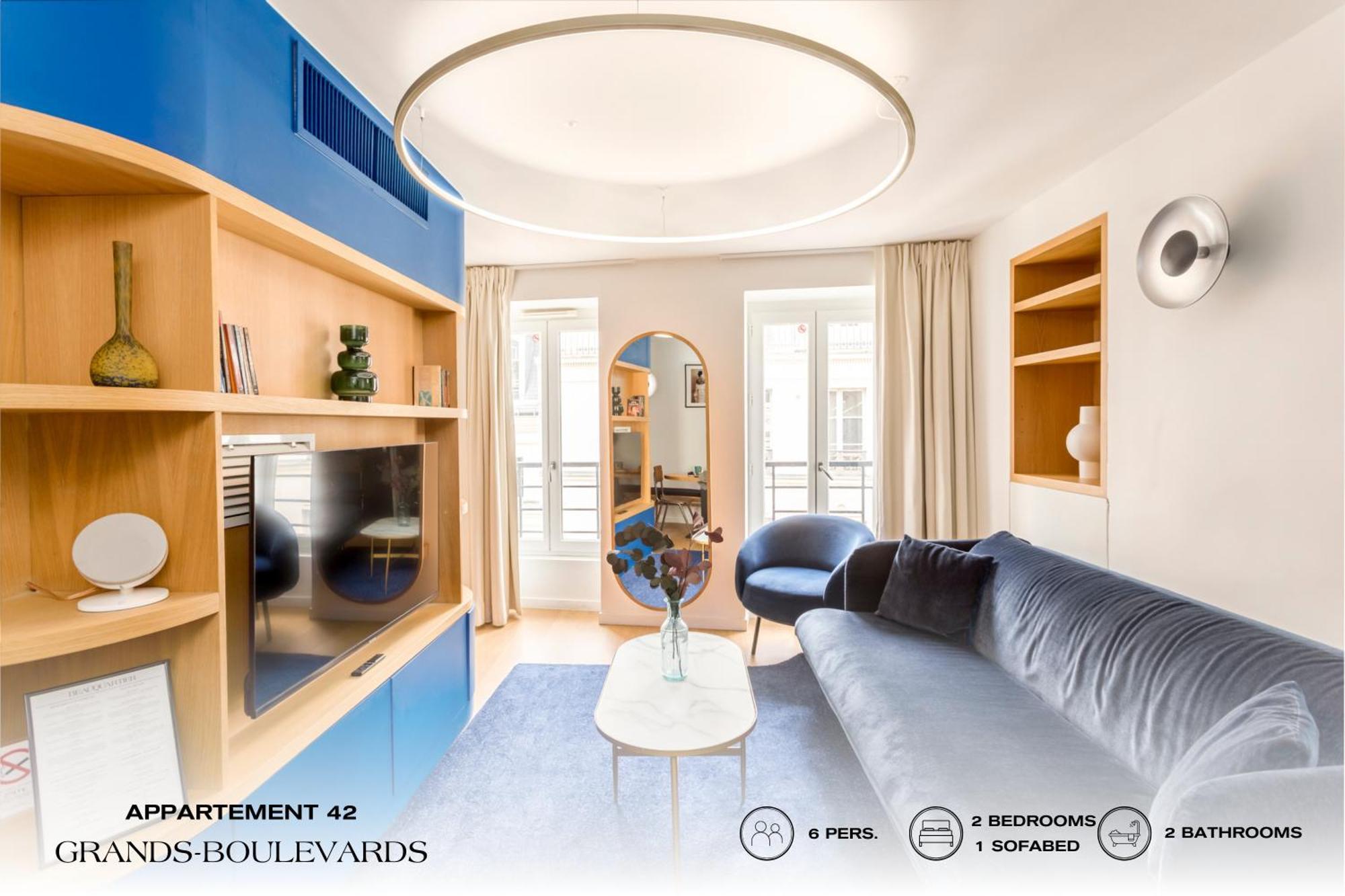 Apartment Beauquartier - Grands Boulevards Paris