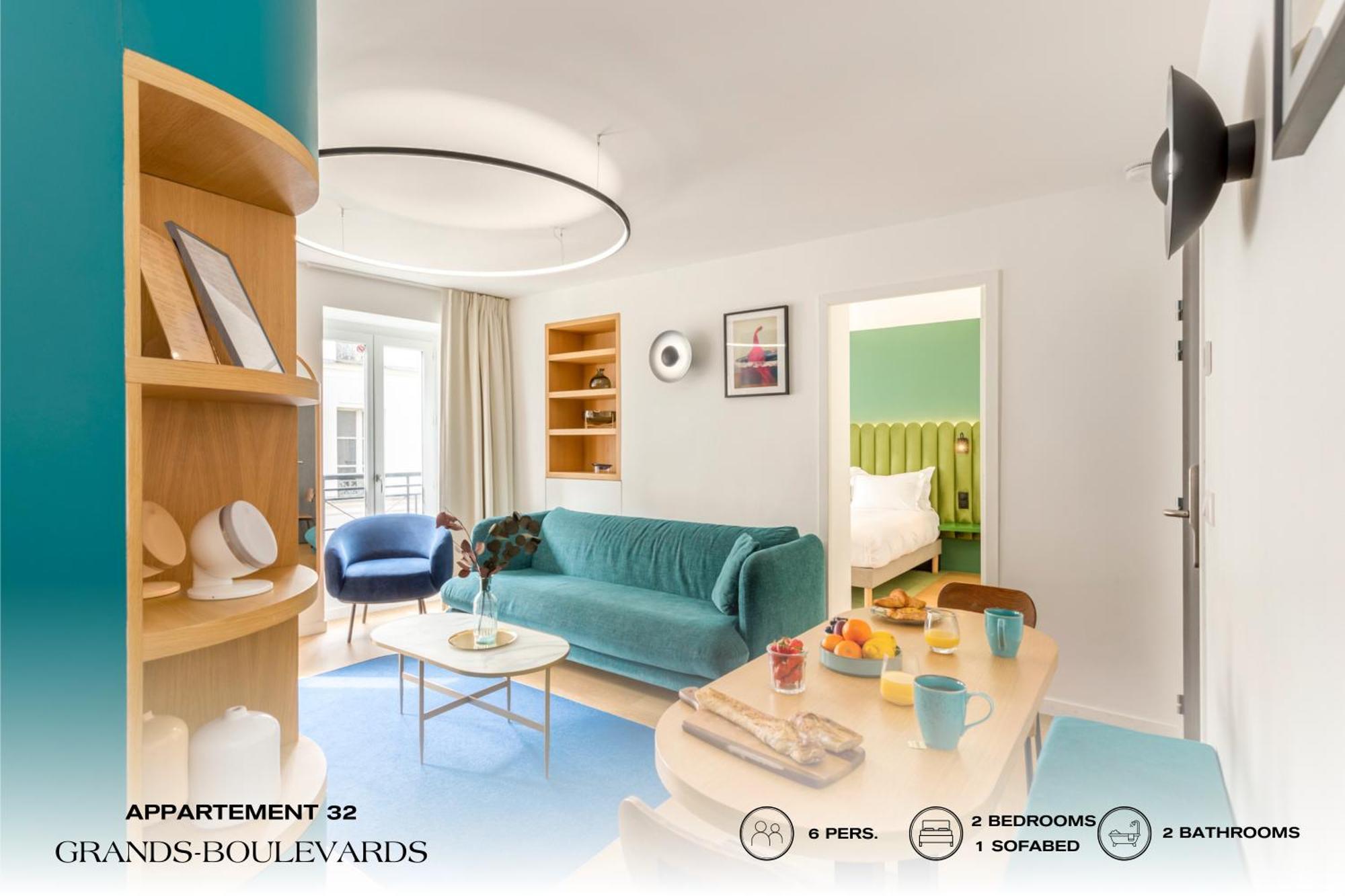 Beauquartier - Grands Boulevards Apartment Paris